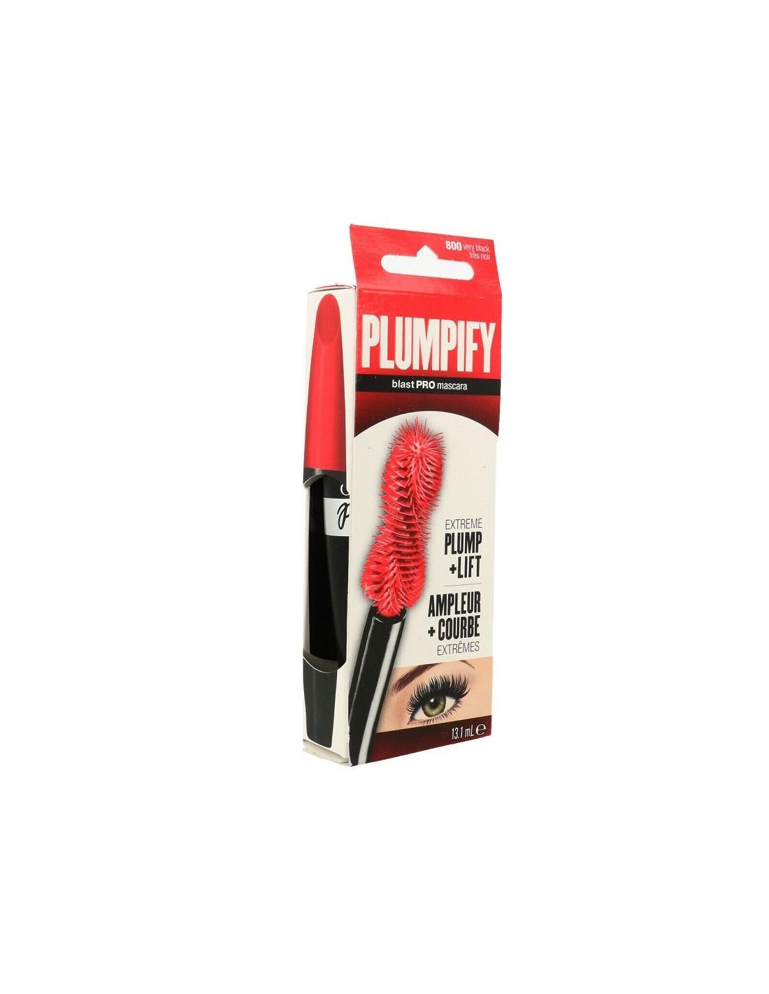 Covergirl Plumpify Lifting szempillaspirál, Black Brown, 13.1 ml