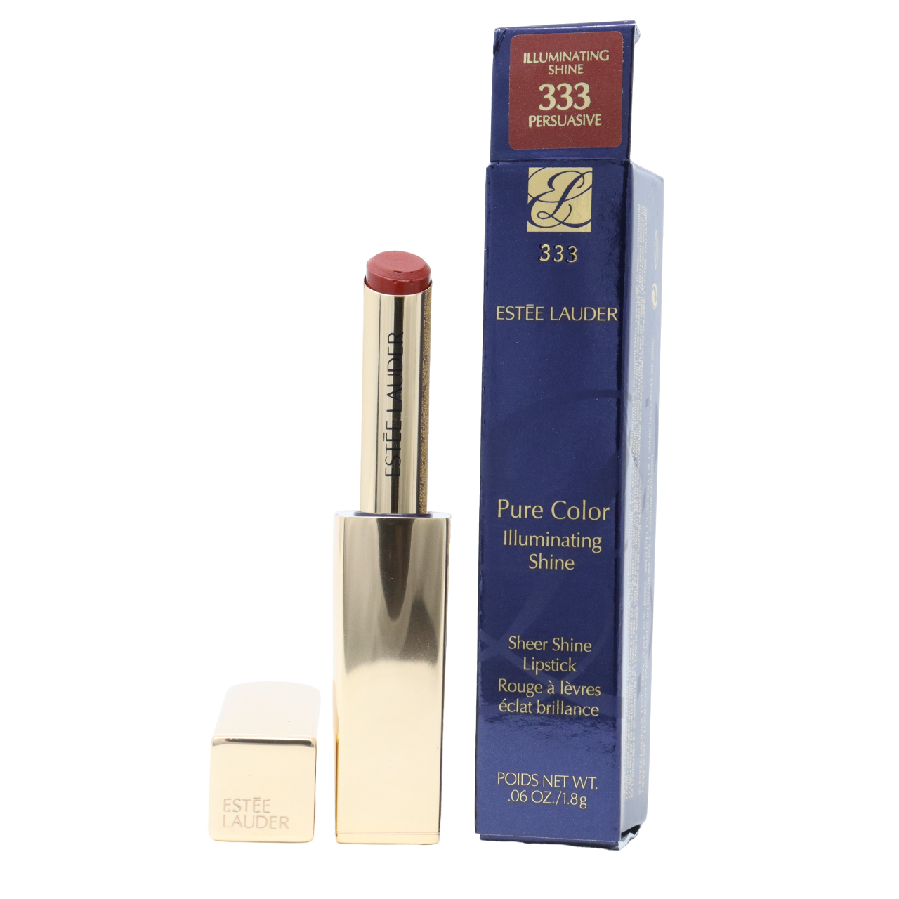 Estee Lauder Pure Color Illuminating rúzs, 333 Persuasive, 1.8 g