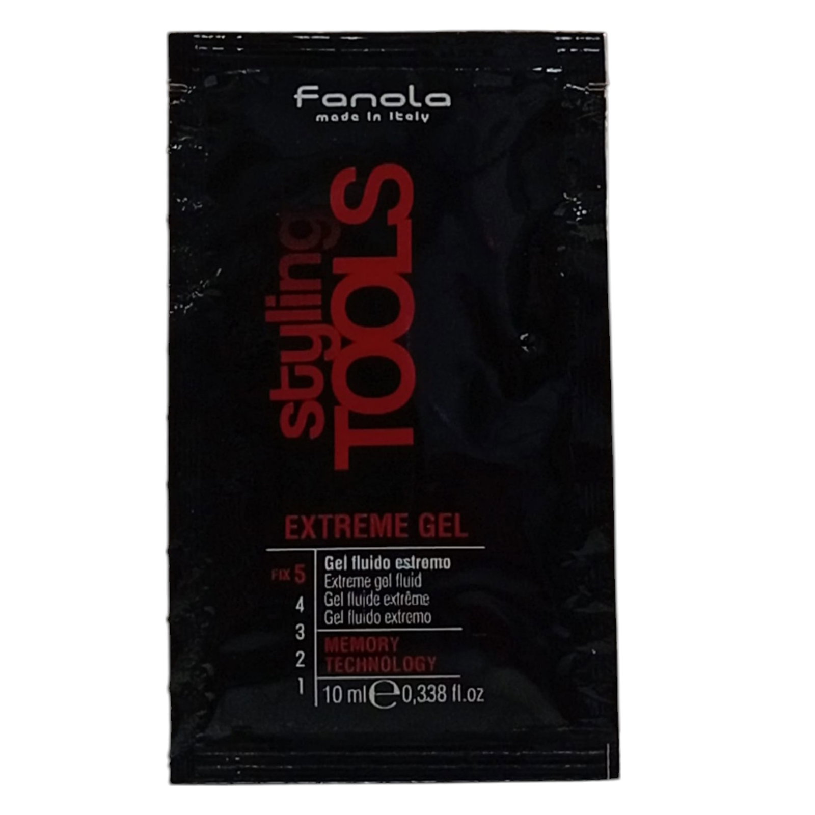 Fanola Styling Tools Extreme hajformázó gél, erős tartás, 10 ml minta