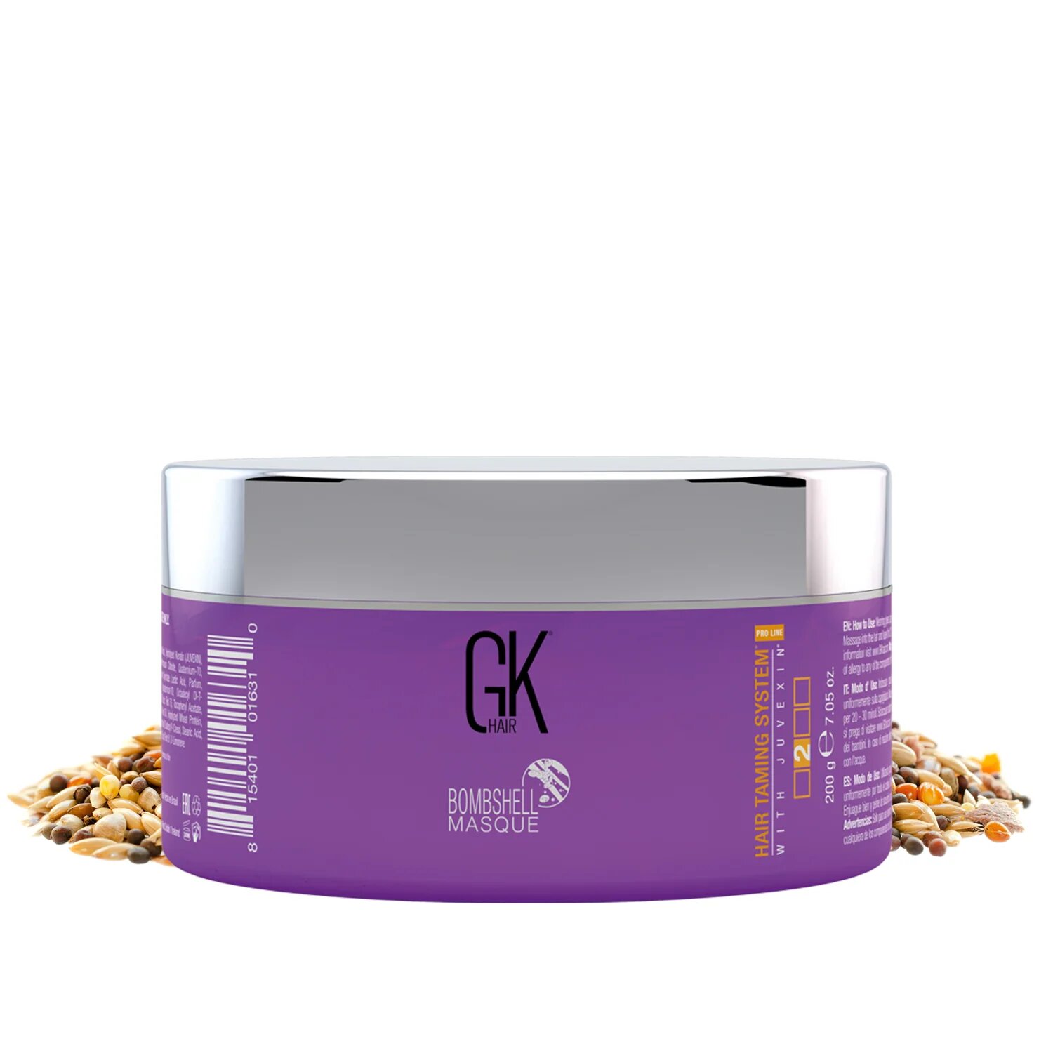 Global Keratin Bombshell Hajfestő Krémmaszk Piros 200 g