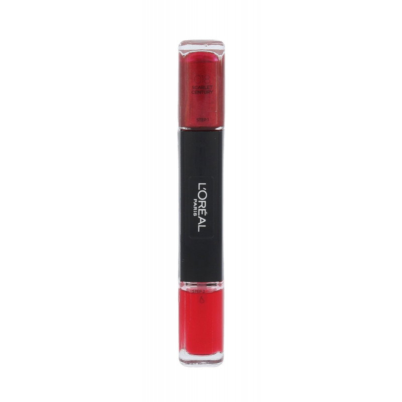 L'Oreal Paris Infallible 2-in-1 körömlakk, 018 Scarlet Century, 2x5 ml