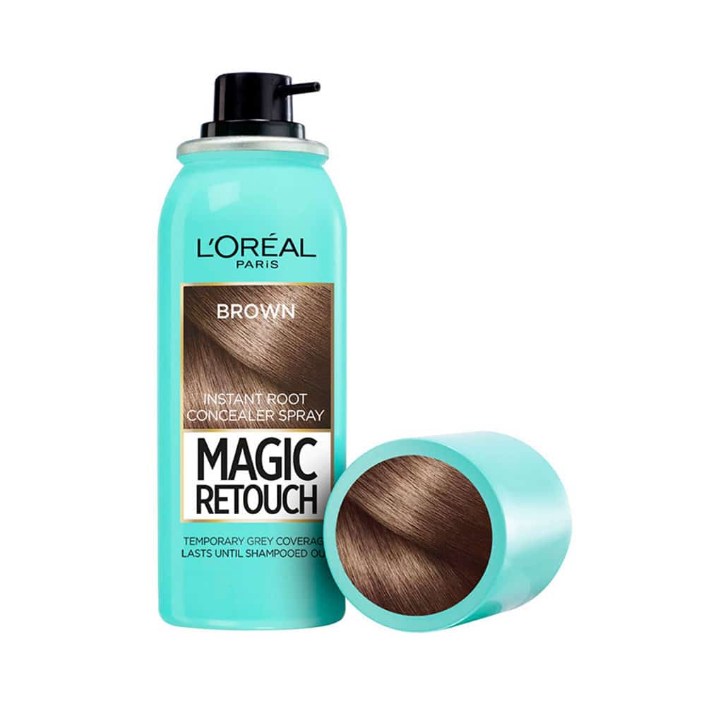 L'Oreal Paris Magic Retouch hajtőfestő spray, barna, 75 ml