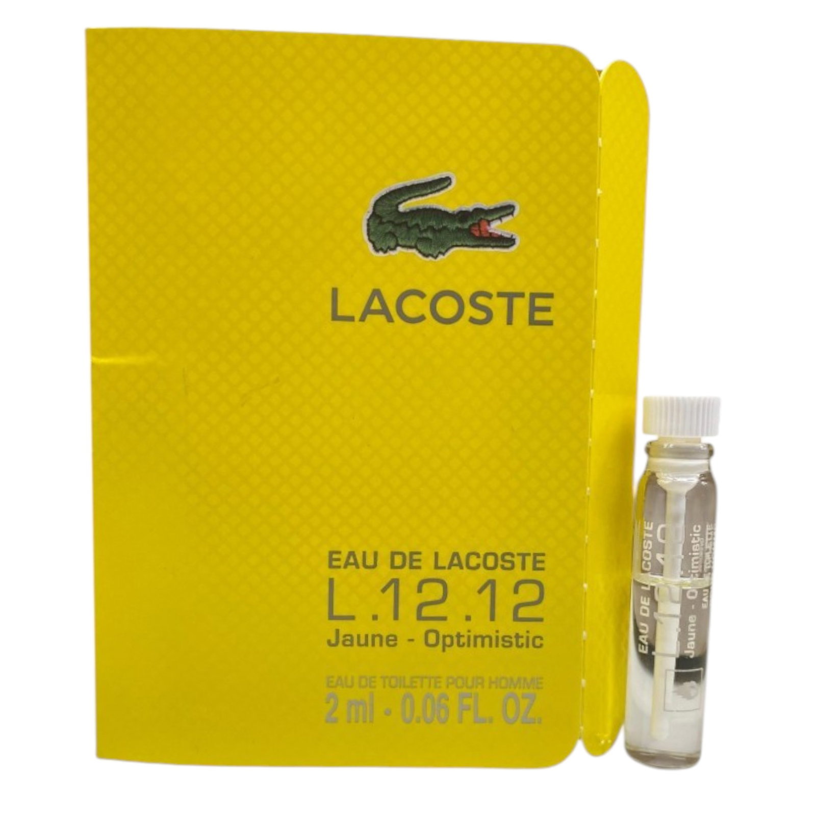 Lacoste Eau de Lacoste L.12.12 Jaune Optimistic EDT 2 ml