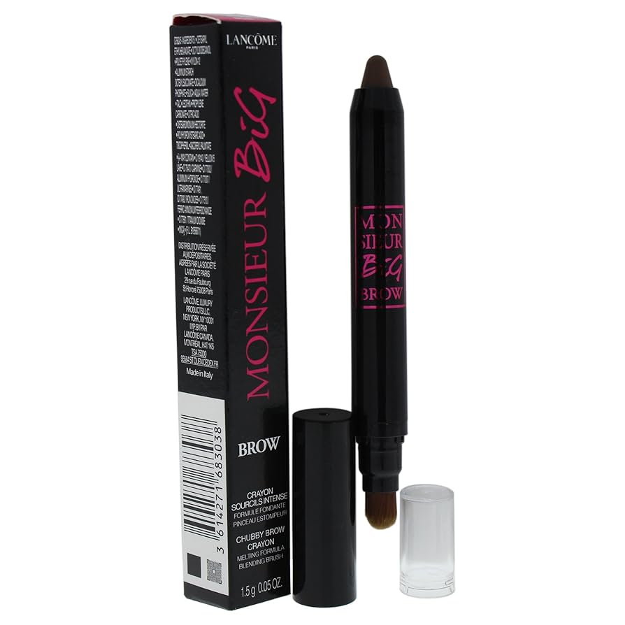 Lancome Monsieur Big Brow szemöldök ceruza és kefe 03 Brown 1,5 g