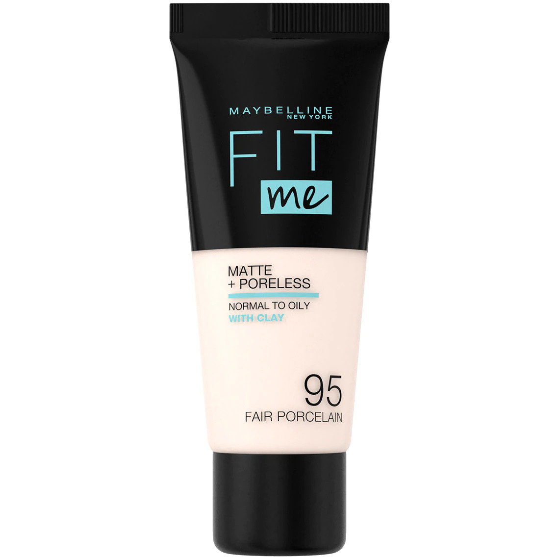Maybelline Fit Me Matte + Poreless Alapozó 95 Fair Porcelain 30 ml
