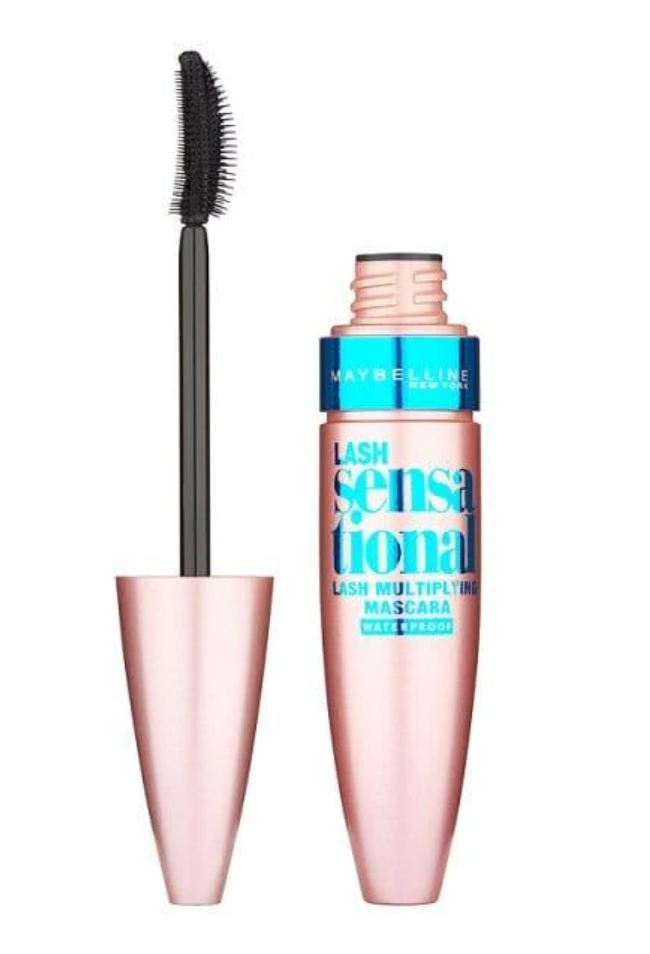 Maybelline Lash Sensational vízálló dúsító szempillaspirál, fekete, 9,5 ml