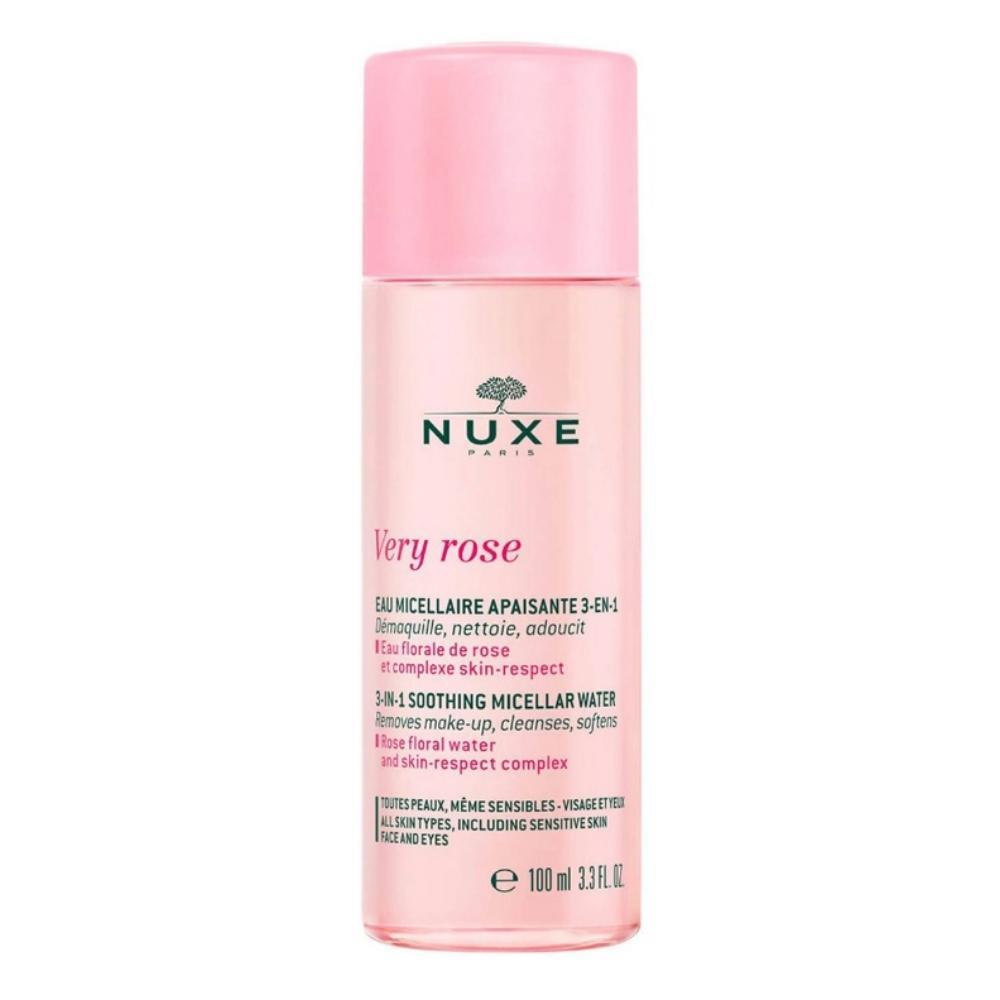 Nuxe, Very Rose, Tisztító, Micellás víz, Érzékeny bőrre, 100 ml