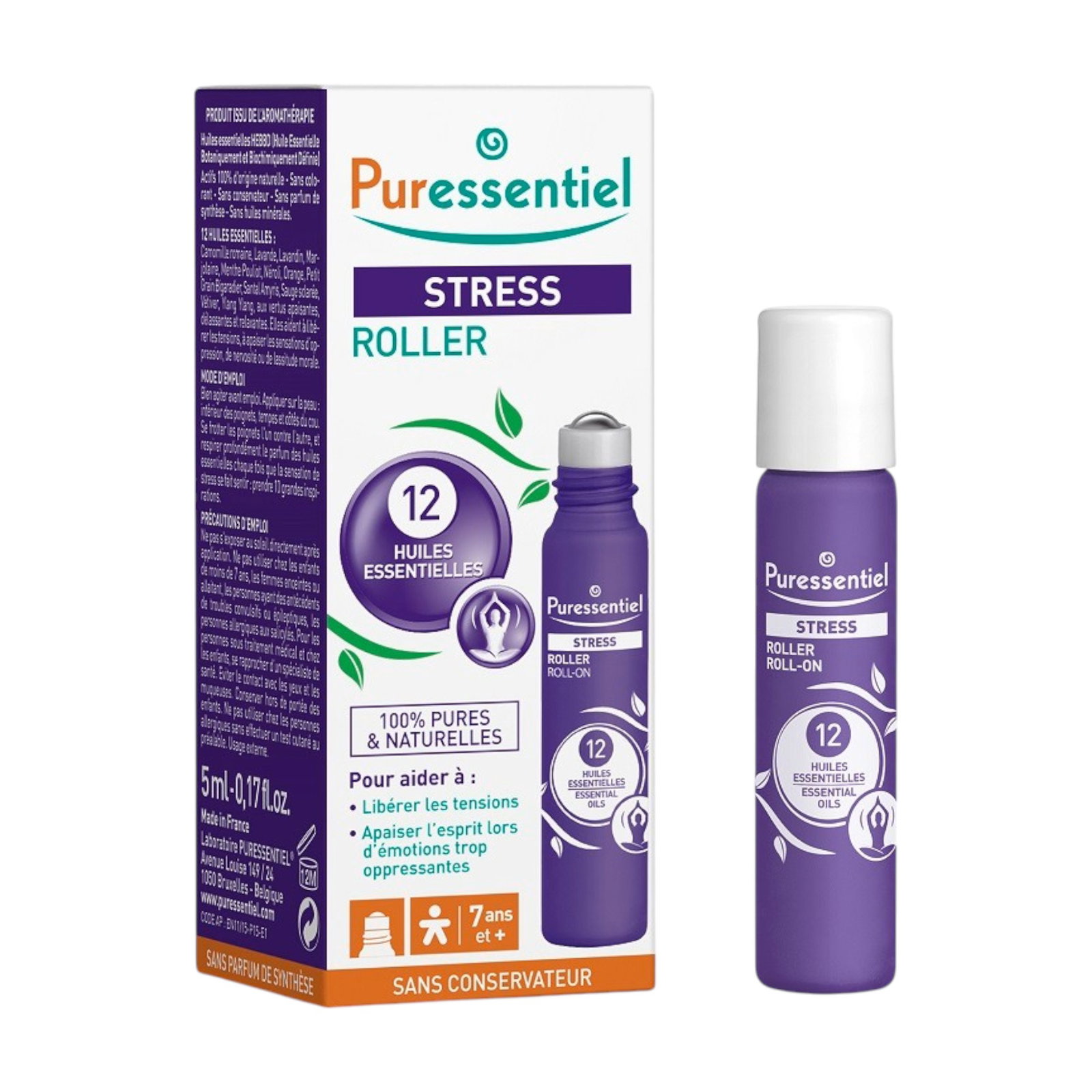 Puressentiel Stress roll-on illóolaj 5 ml