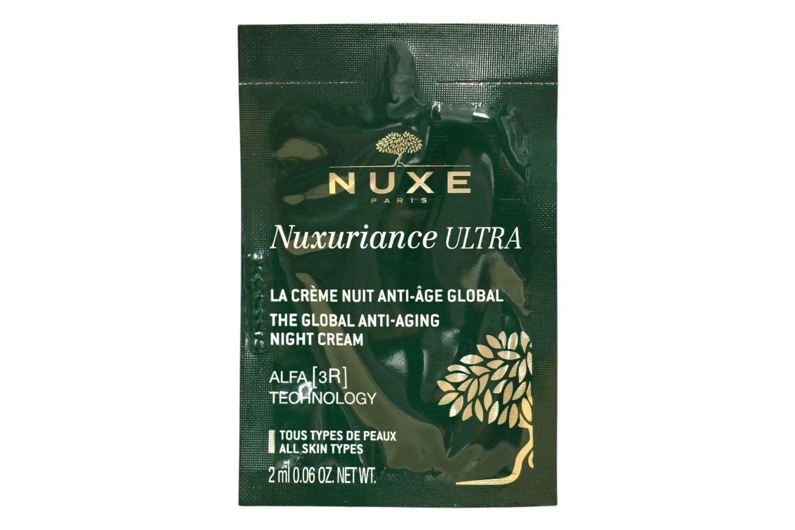 Szett, Nuxe, Nuxuriance Ultra, Öregedésgátló, Éjszakai, Krém, Arcra, x 12 pcs, 2 ml *Minta