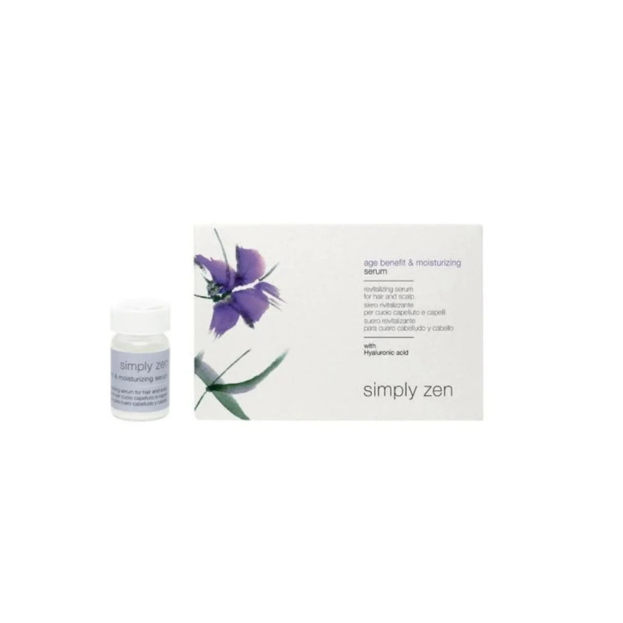 Simply Zen Age Benefit & Moisturizing hajszérum, 12x5 ml