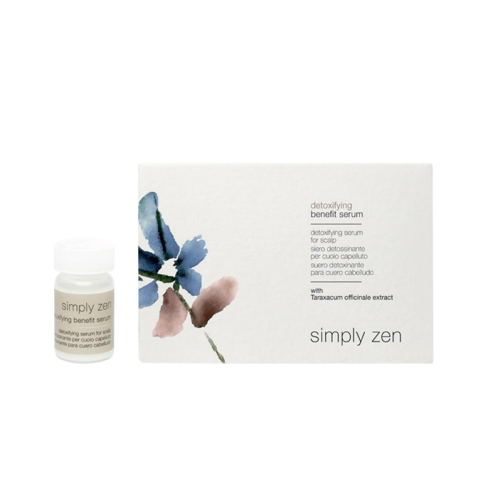 Simply Zen Detoxifying Fejbőr Szérum Szett, 12x5 ml