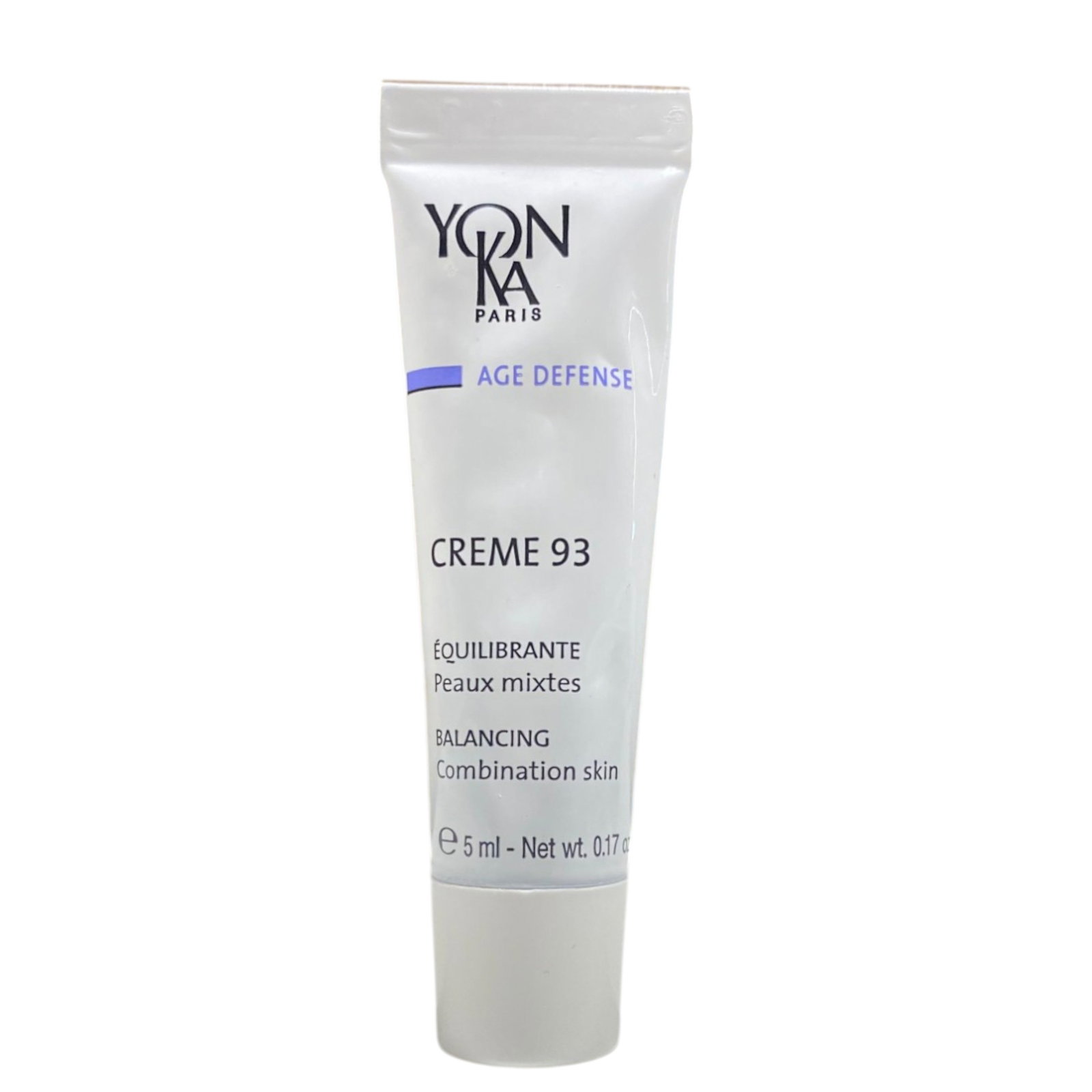 YonKa, Age Defense, Balancing, Krém, Arcra, 5 ml *Minta