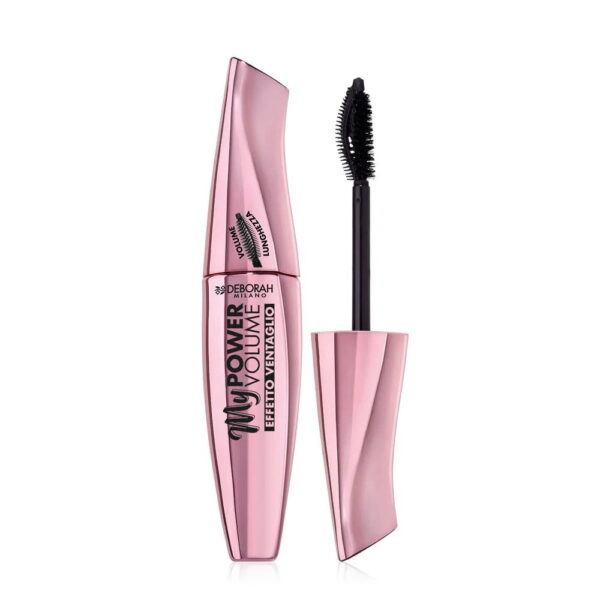Deborah My Power dúsító szempillaspirál, Extra Black, 14 ml