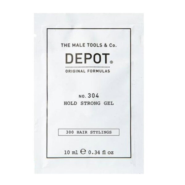 Depot 300 Hair Stylings No. 304 Erős tartású gél 10 ml