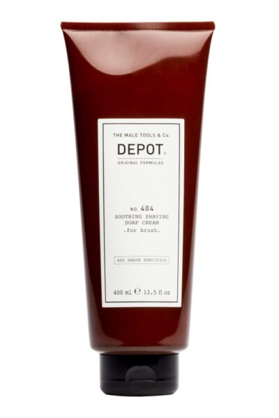 Depot, 400 Shave Specifics No. 404, Allantoin, Nyugtató, Shaving Soap Cream, 400 ml